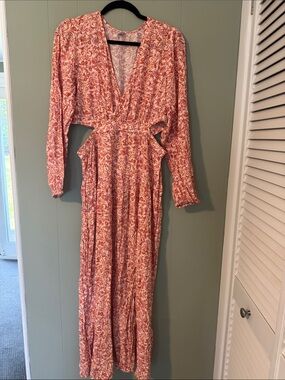 old navy maxi dress long sleeve Long-Sleeve Tiered Floral Maxi Swing Dress